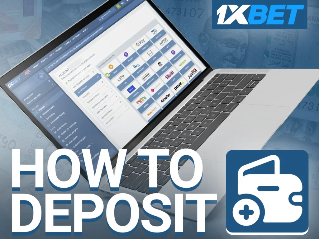 Follow the instructions below and make your first deposit.