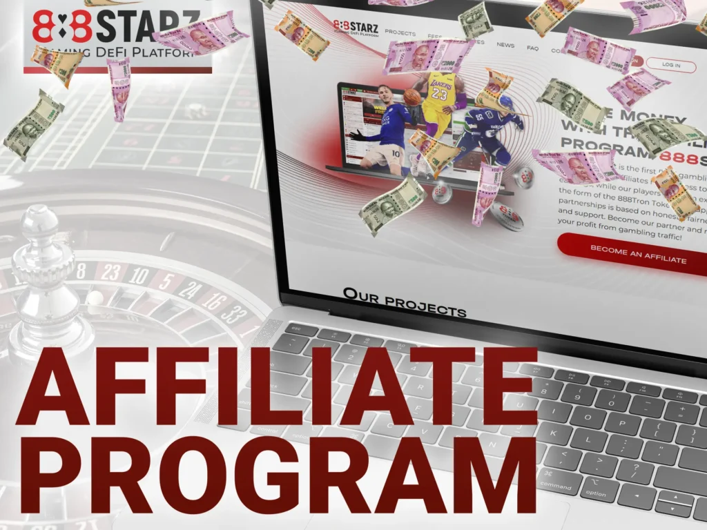 Affiliates who bring new users to the site can earn a significant commission.