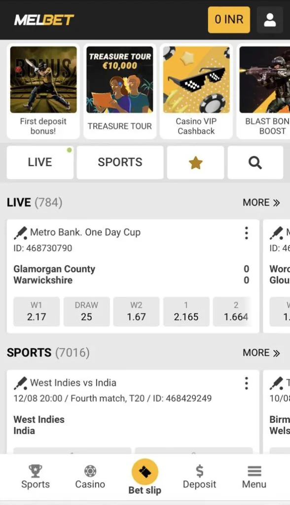 Play and bet online.