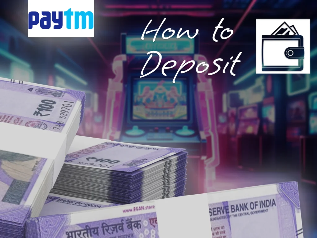 Fund your account using PayTM.