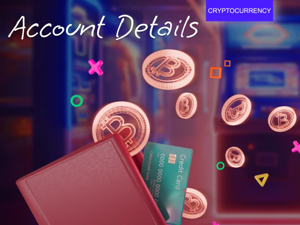 Create a cryptocurrency account.