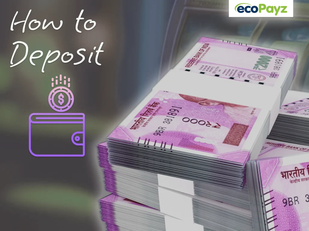 Fund your account using ecoPayz.