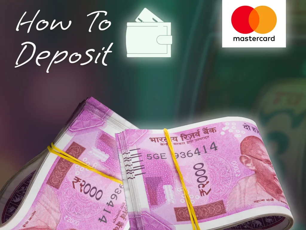 Fund your account using Mastercard.