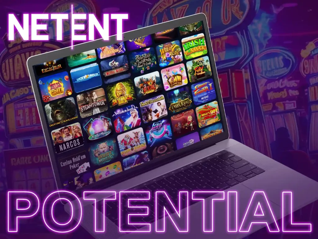 Games from Netent have a high percentage of possible wins.