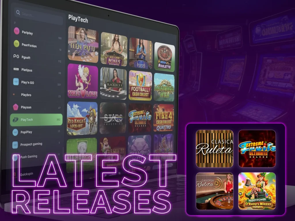 Meet the latest releases from Playtech!