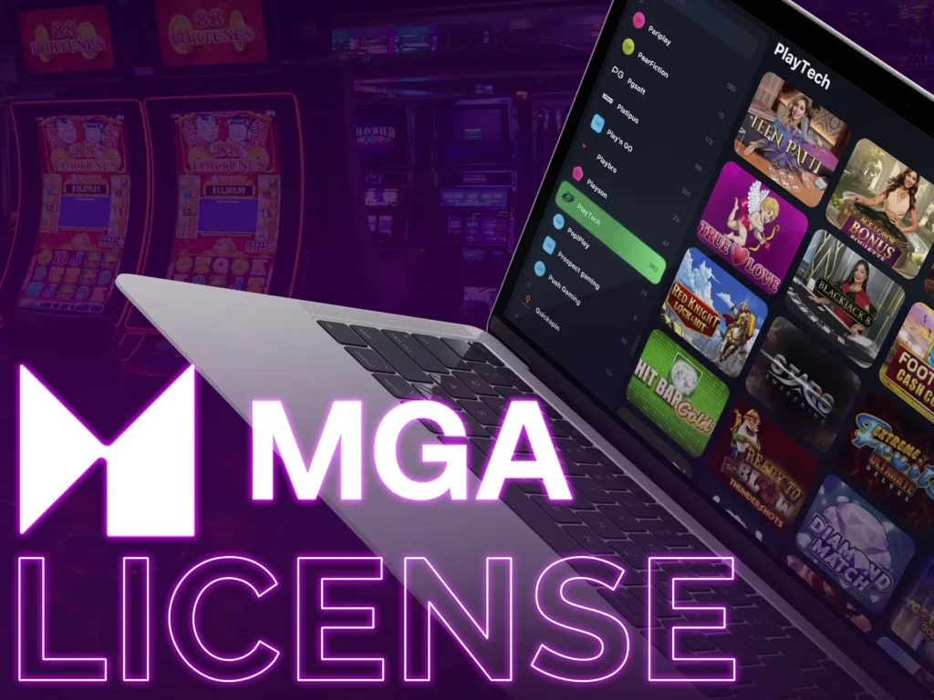 Malta license ensures legality, security, and player data protection.