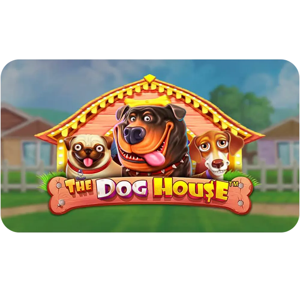 Start playing the Dog house slot machine.