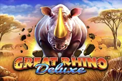 Play the thrilling Great Rhino Deluxe slot.
