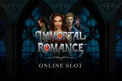 Plunge into the magical atmosphere with The Immortal Romance Slot.