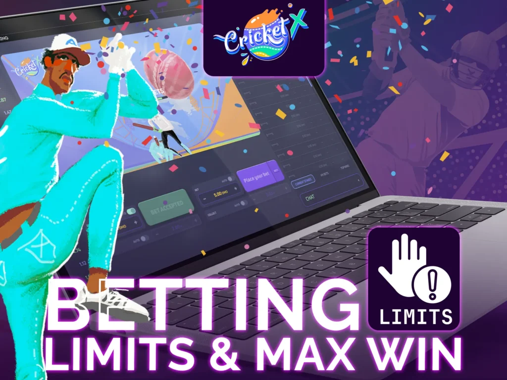 Before you start playing Cricket X, familiarize yourself with the game limits.