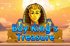 Play the Boy King's Treasure slot, designed in the style of Ancient Egypt.