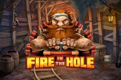 Become a miner in the Fire in the Hole slot.
