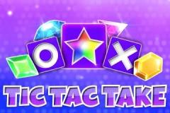 Play Tic Tac Take slot with gems.