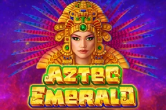 Play the Aztec Emerald slot with an Aztec theme.