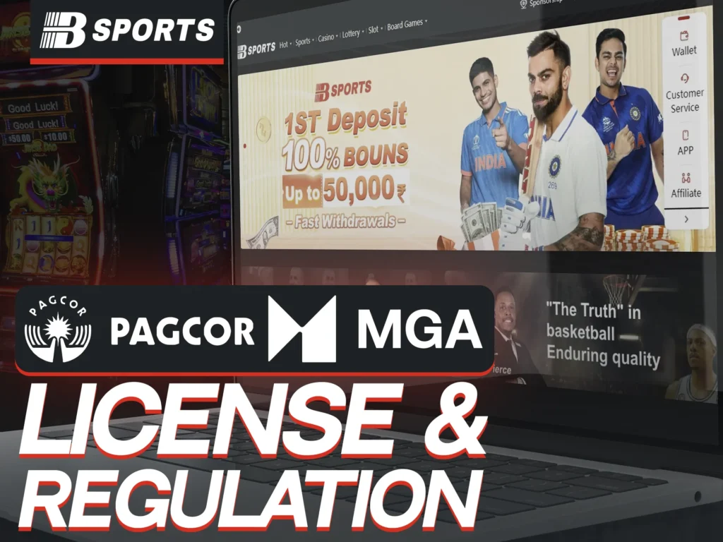 BSports is fully licensed and secure for gambling.