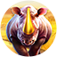 Great Rhino Megaways slot.