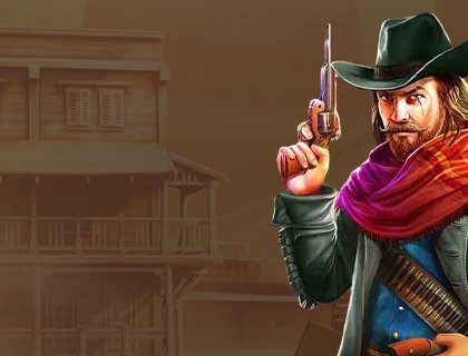 Travel to the world of the Wild West Gold Megaways slot.