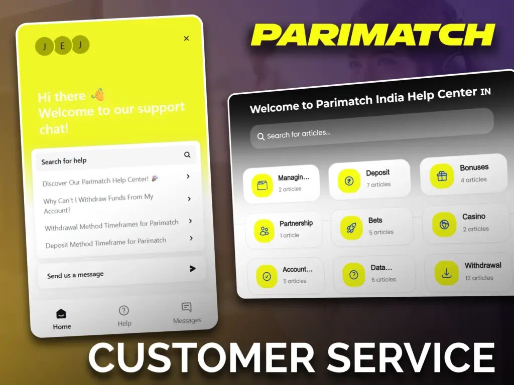 Contact the Parimatch company through customer service.
